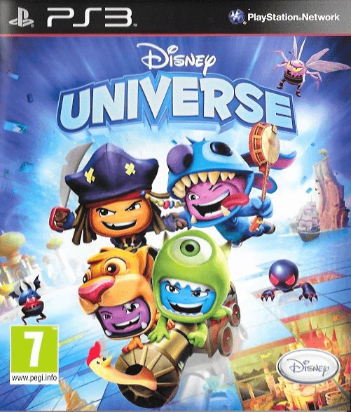 PS3 Disney Universe cover