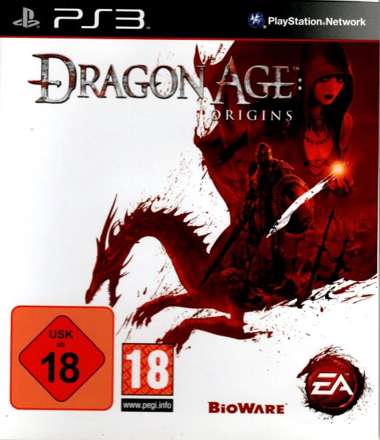 PS3 Dragon Age: Origins kansikuva