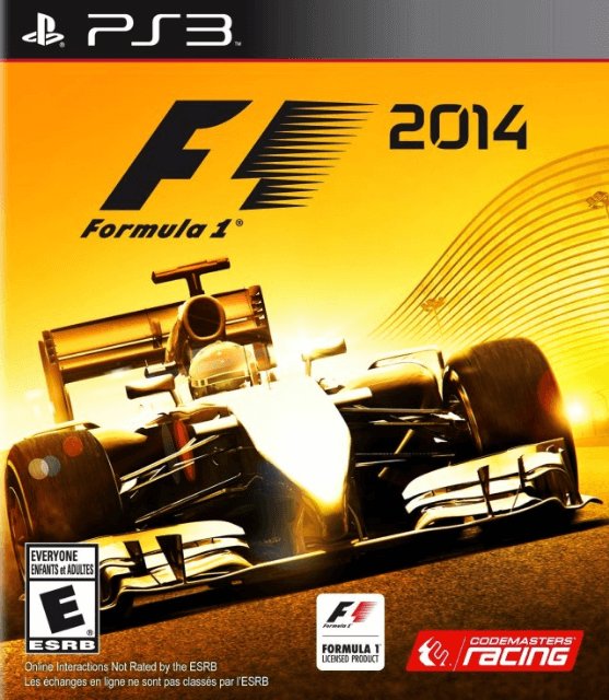 PS3 F1 2014 kansikuva