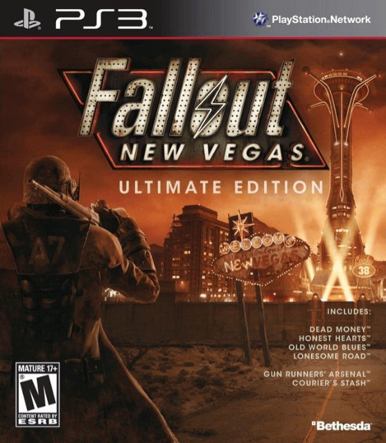 PS3 Fallout: New Vegas Ultimate Edition kansikuva