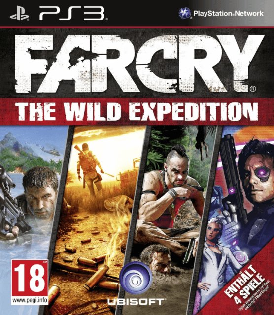 PS3 Far Cry: The Wild Expedition kansikuva