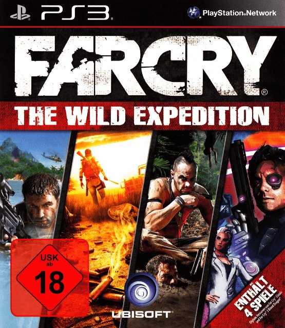 PS3 Far Cry: The Wild Expedition kansikuva
