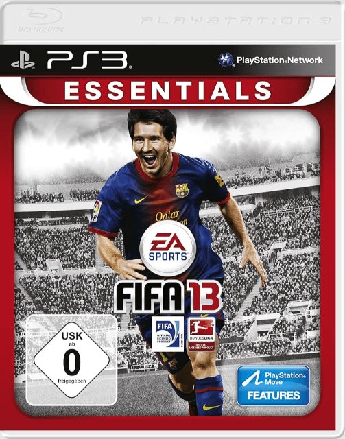 PS3 FIFA 13 kansikuva
