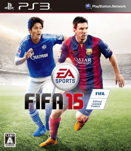 PS3 FIFA 15 kansikuva