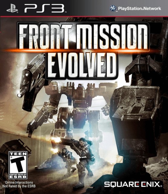 PS3 Front Mission Evolved cover