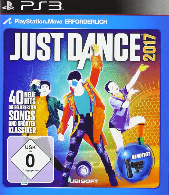 PS3 Just Dance 2017 cover