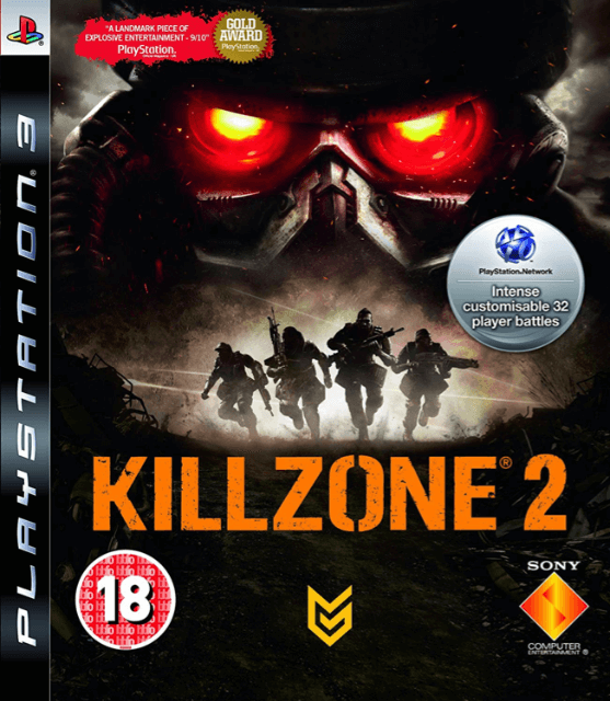 PS3 Killzone 2 kansikuva