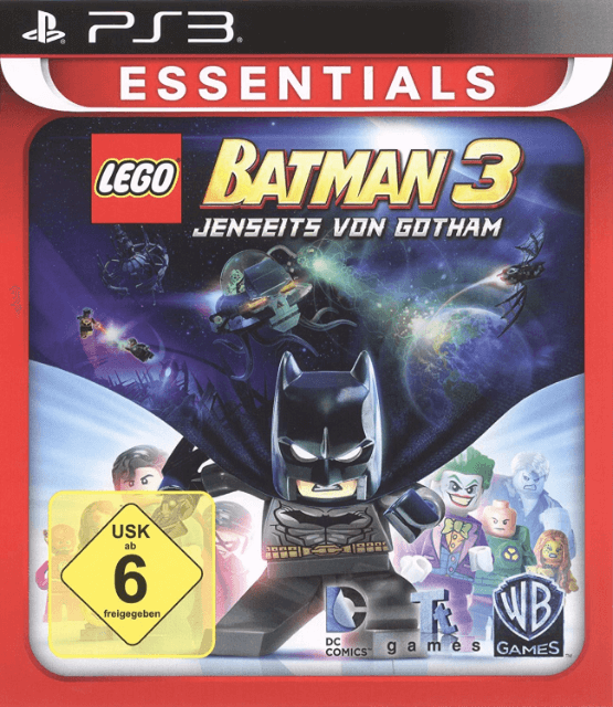 PS3 LEGO Batman 3: Jenseits von Gotham Essentials kansikuva