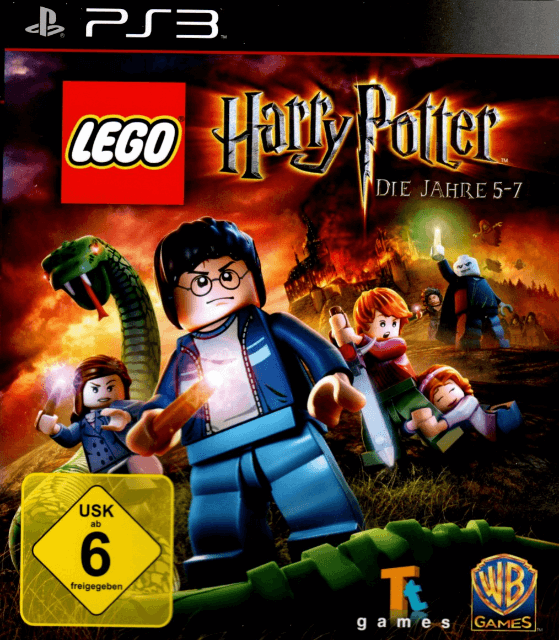 PS3 LEGO Harry Potter: Die Jahre 5-7 cover