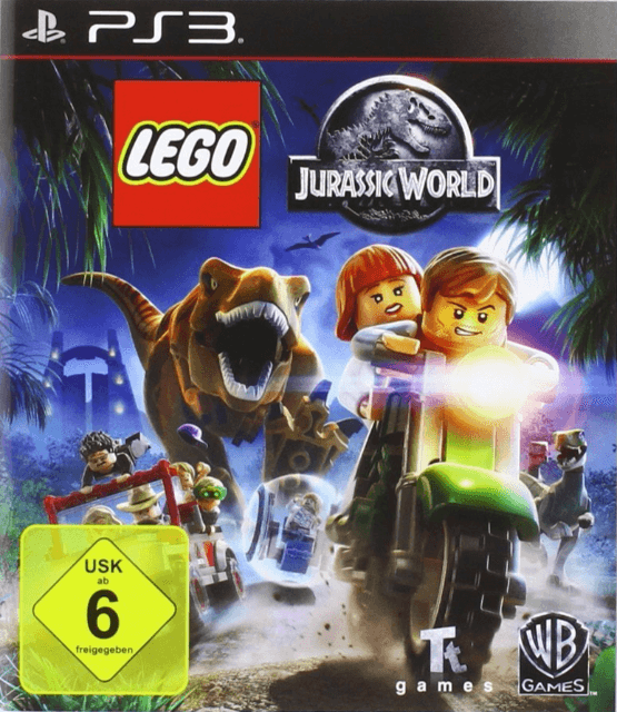 PS3 LEGO Jurassic World cover
