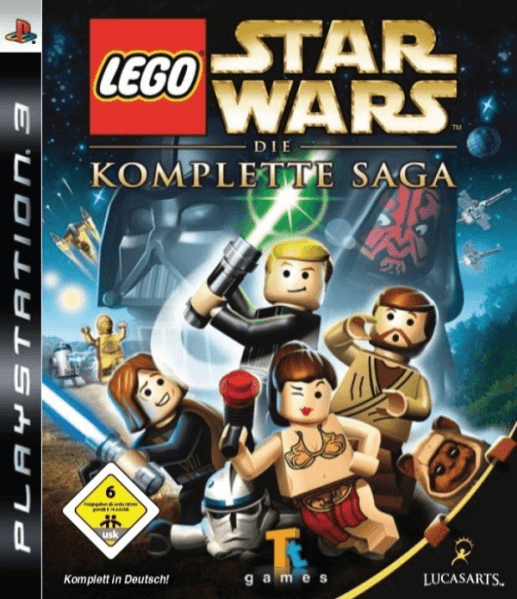 PS3 LEGO Star Wars: Die komplette Saga kansikuva