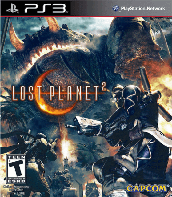 PS3 Lost Planet 2 cover