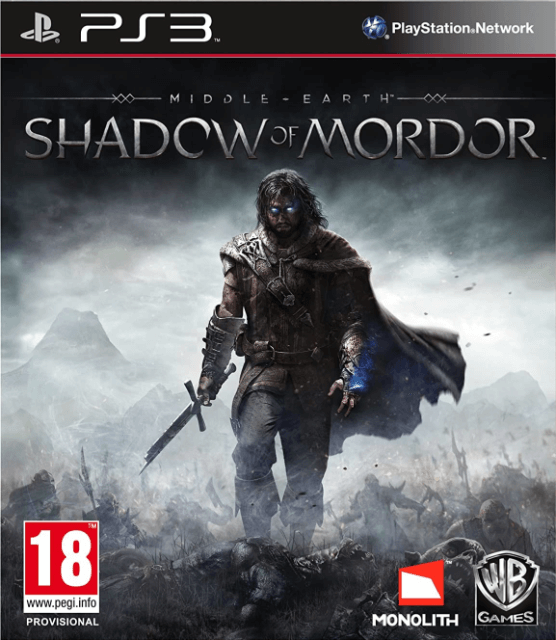 PS3 Middle-Earth: Shadow of Mordor kansikuva