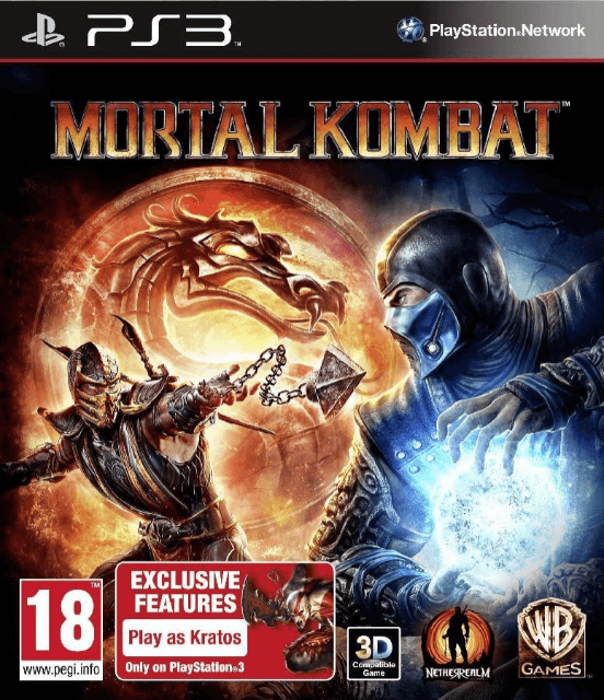 PS3 Mortal Kombat cover