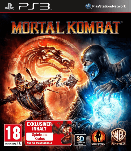 PS3 Mortal Kombat kansikuva