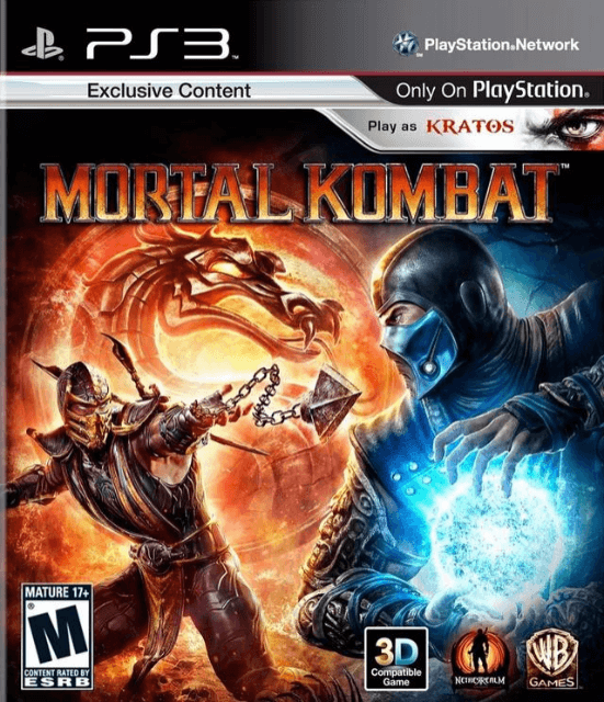 PS3 Mortal Kombat cover