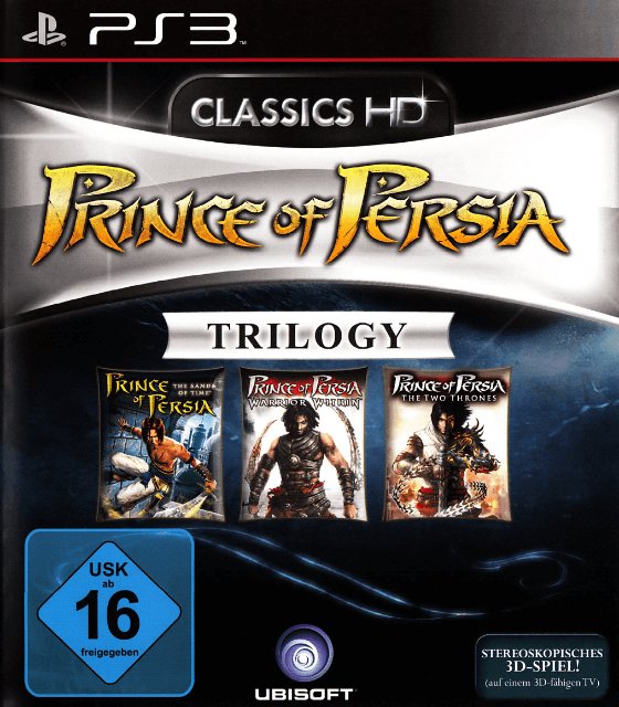 PS3 Prince of Persia Trilogy cover