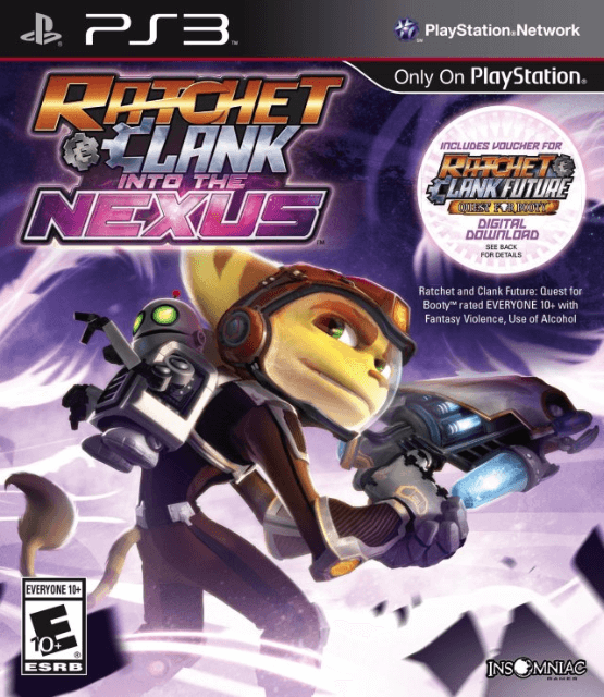 PS3 Ratchet & Clank: Into the Nexus kansikuva