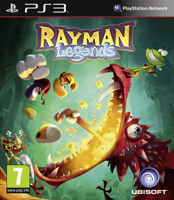 PS3 Rayman Legends cover