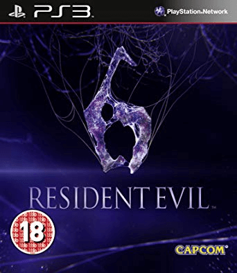 PS3 Resident Evil 6 cover