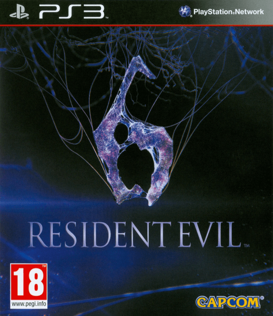 PS3 Resident Evil 6 cover