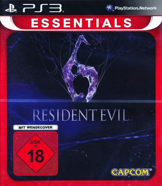PS3 Resident Evil 6 Essentials kansikuva