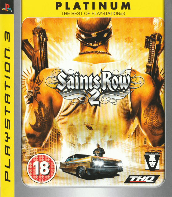 PS3 Saints Row 2 Platinum kansikuva