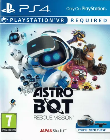 Sony PlayStation 4 Astro Bot: Rescue Mission kansikuva
