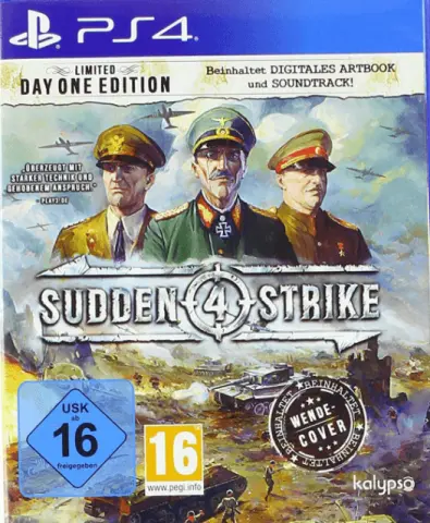 PS4 Sudden Strike 4 Limited Day One Edition cover