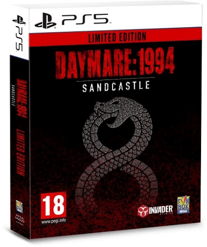 PS5 Daymare: 1994 Sandcastle Limited Edition cover