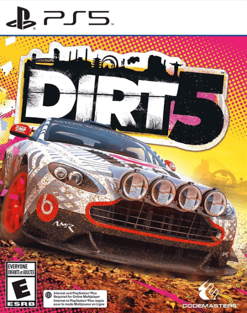 PS5 Dirt 5 kansikuva