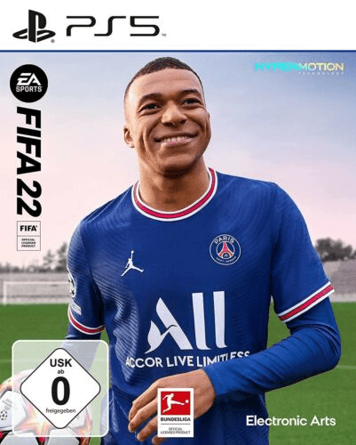 PS5 FIFA 22 cover