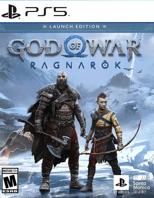 PS5 God of War: Ragnarök Launch Edition kansikuva