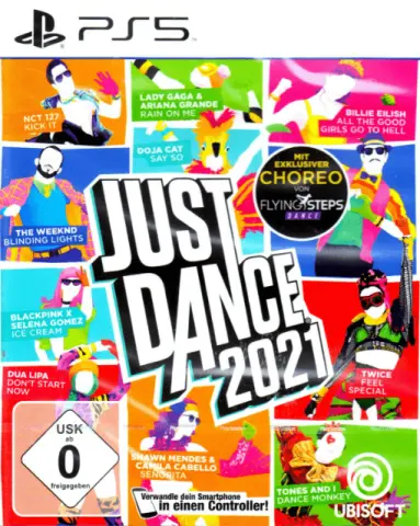 PS5 Just Dance 2021 kansikuva