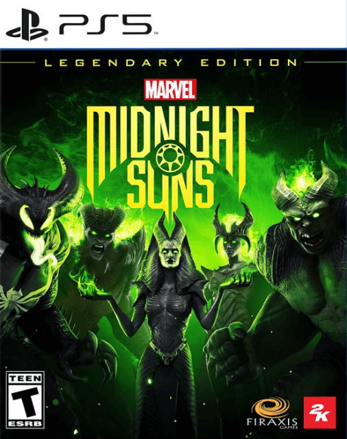 PS5 Marvel Midnight Suns Legendary Edition cover
