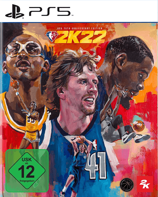PS5 NBA 2K22 NBA 75TH ANNIVERSARY EDITON kansikuva