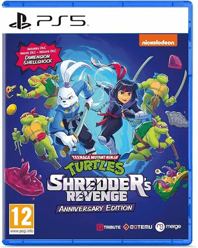 PS5 Teenager Mutant Ninja Turtles Schredder's Revenge Anniversary Edition cover
