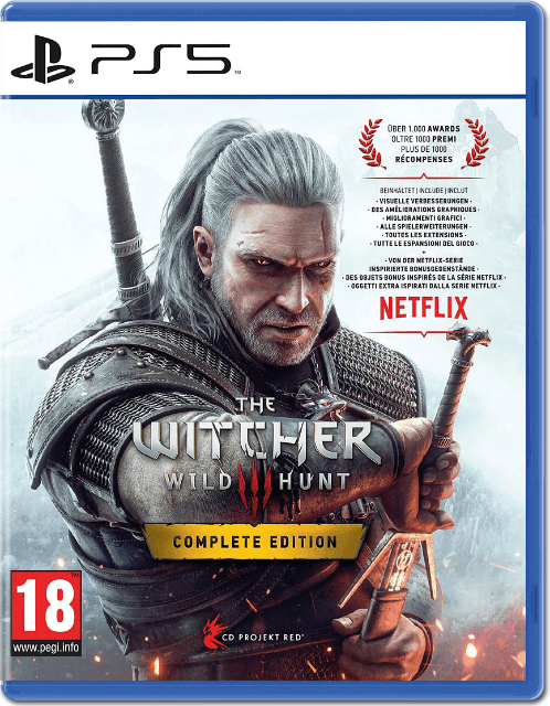 PS5 The Witcher 3: Wild Hunt Complete Edition cover