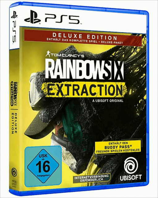 PS5 Tom Clancy's Rainbow Six Extraction Deluxe Edition cover