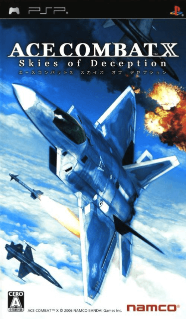 PSP Ace Combat X: Skies of Deception kansikuva