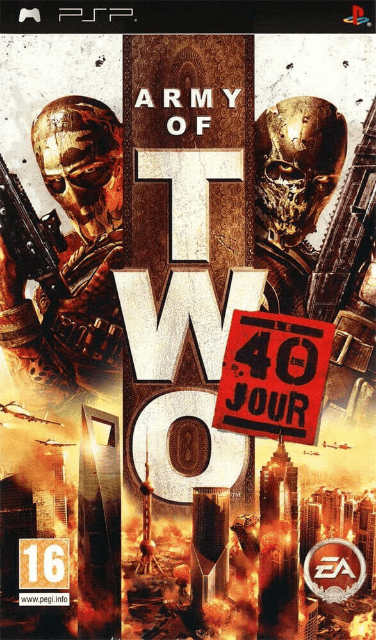 PSP Army of Two: The 40th Day cover