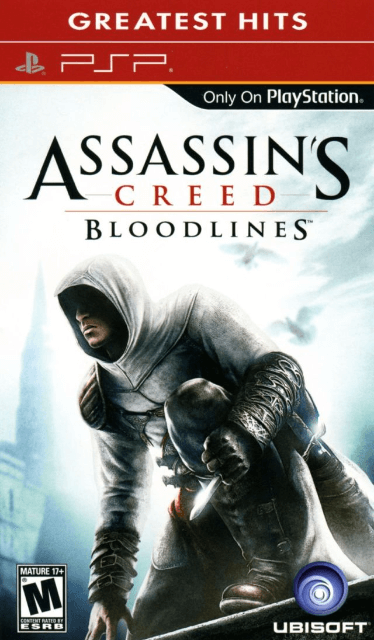 PSP Assassin's Creed: Bloodlines Greatest Hits cover