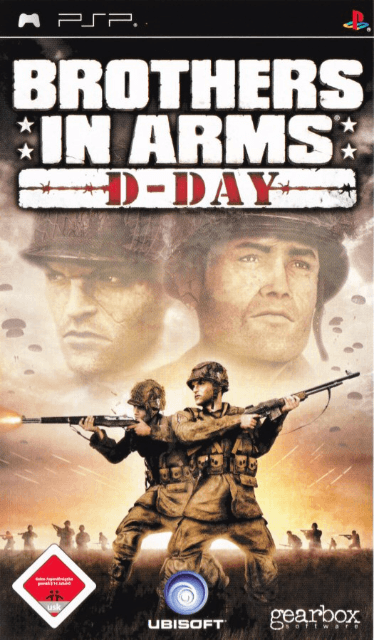PSP Brothers in Arms: D-Day kansikuva