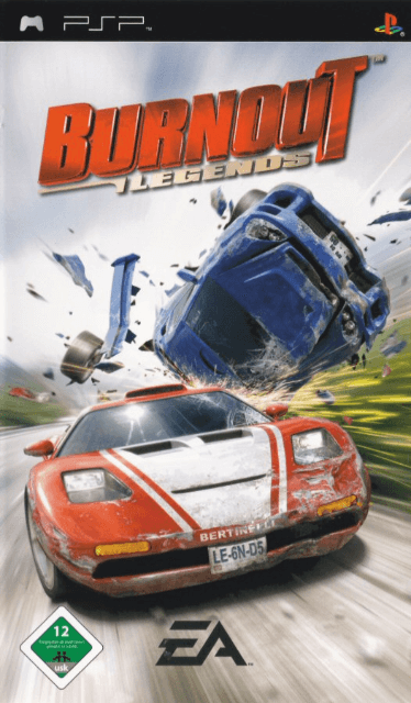 PSP Burnout Legends cover