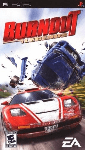 PSP Burnout Legends Reprint kansikuva