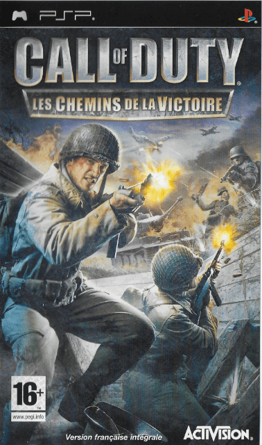 PSP Call of Duty: Les Chemins de la Victoire cover