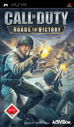 PSP Call of Duty: Roads to Victory cover