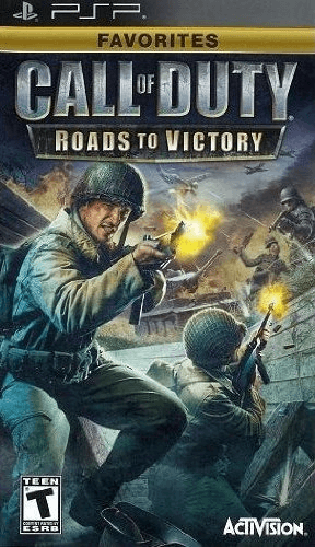 PSP Call of Duty: Roads to Victory Favorites cover
