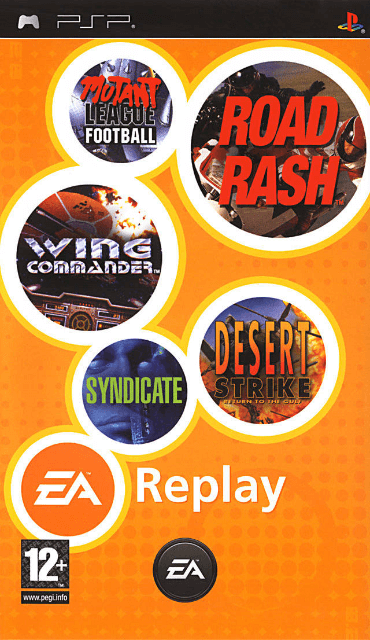 PSP EA Replay kansikuva