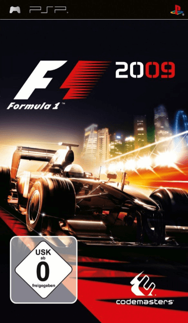 PSP F1 2009 kansikuva